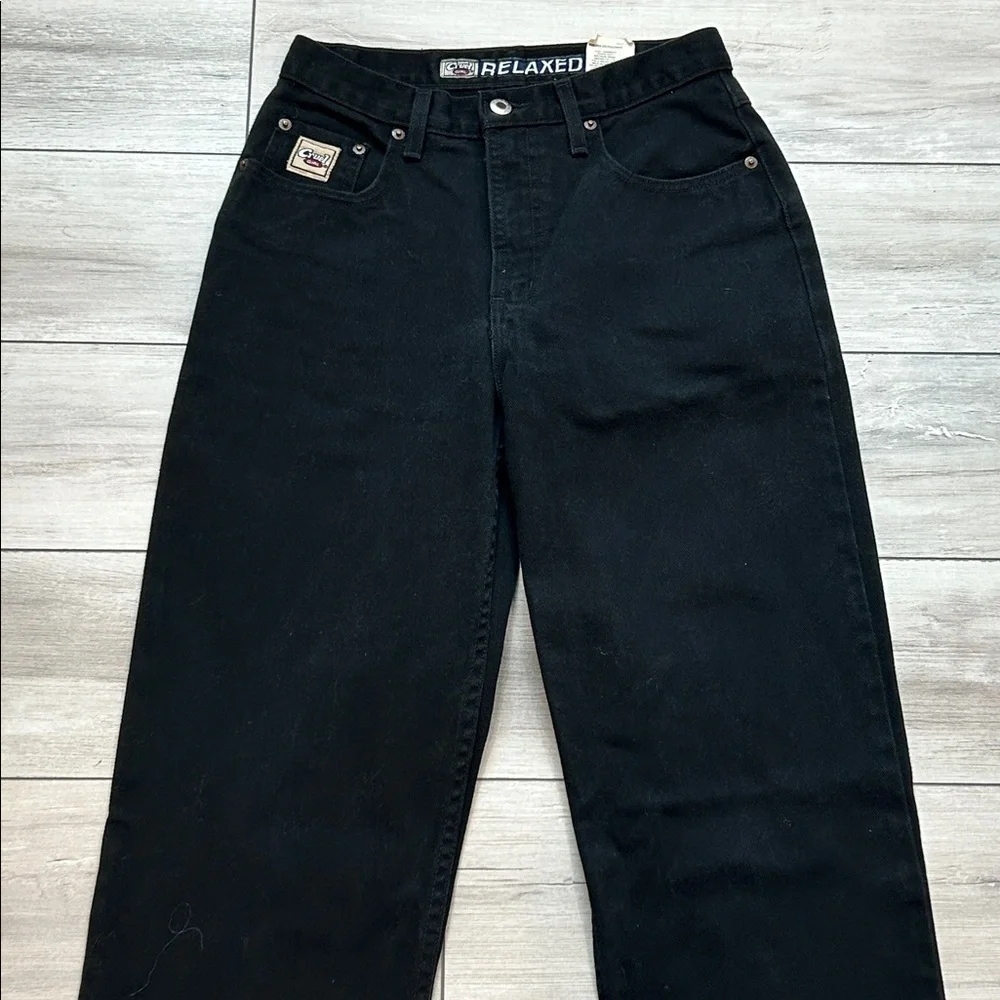Cruel Girl relaxed black cowgirl western jeans size 9 X-Long extra tall